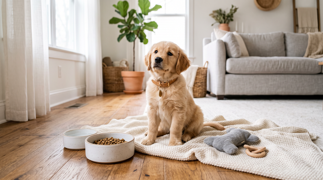 Puppy in huis: dit heb je nodig voor de eerste week