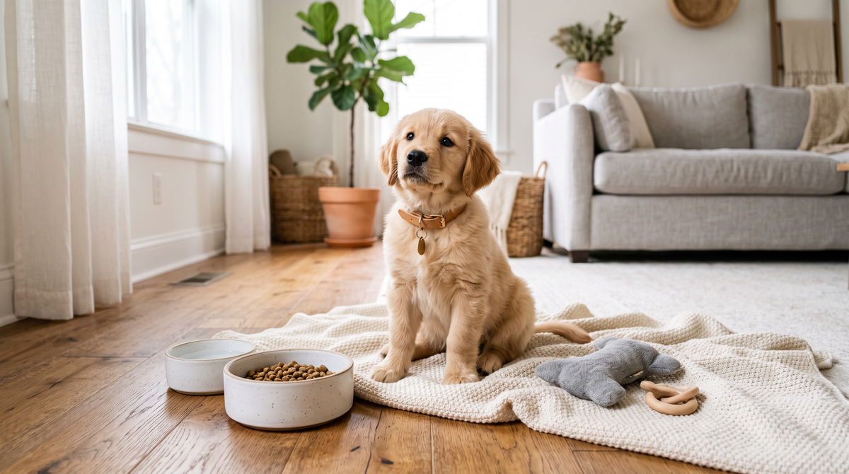 Puppy in huis: dit heb je nodig voor de eerste week