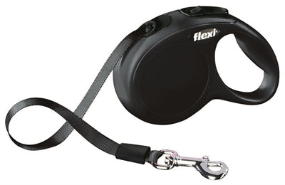 Flexi Rollijn Classic Tape Zwart Xs 3Mtr
