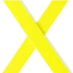Flexi Rollijn Giant Tape Neon Zwart / Geel M 8 Mtr