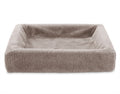Bia Bed Fleece Hoes Hondenmand Taupe Bia-2 60X50X12,5 Cm