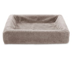 Bia Bed Fleece Hoes Hondenmand Taupe Bia-2 60X50X12,5 Cm