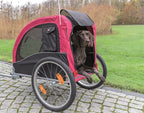 Trixie Hondenfietskar Zwart / Rood 80X75X86 Cm