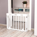 Trixie Hondenhek Afsluithek Wit 3 Panelen 82-124X61 Cm