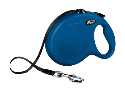 Flexi Rollijn Classic Tape Blauw S 5 Mtr