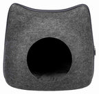 Trixie Relax Iglo Kat Vilt Grijs 38X37X35 Cm