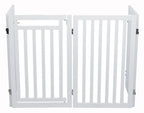 Trixie Hondenhek Met Deur Wit 60-160 X 81 Cm