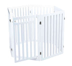 Trixie Hondenhek Met Deur Wit 60-160 X 81 Cm