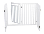 Trixie Hondenhek Met Deur Wit 60-160 X 81 Cm