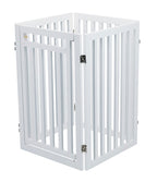 Trixie Hondenhek Met Deur Wit 60-160 X 81 Cm