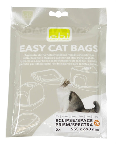 Ebi Easy-Cat Kattenbakzak Jumbo U-Vorm 5 St