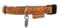 Macleather Halsband Bruin 45-70X2,5 Cm