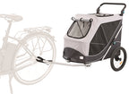 Trixie Hondenfietskar Opvouwbaar Grijs 103X74X95 Cm