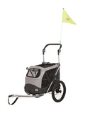 Trixie Hondenfietskar Opvouwbaar Grijs 103X74X95 Cm