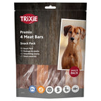 Trixie Premio Vlees Bars Kip / Eend / Lam / Zalm 4X100 Gr