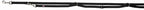 Trixie Hondenriem Premium Verstelbaar Zwart 300X1,5 Cm