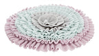 Trixie Junior Snuffelmat Zacht Roze / Mintgroen / Grijs 38X38 Cm