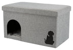 Trixie Kattenhuis Kimy Grijs 70X40X40 Cm