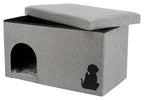 Trixie Kattenhuis Kimy Grijs 70X40X40 Cm