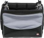 Trixie Fietsmand Voor Aan Stuur Nylon Zwart / Grijs 41X26X26 Cm