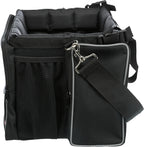 Trixie Fietsmand Voor Aan Stuur Nylon Zwart / Grijs 41X26X26 Cm
