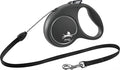 Flexi Rollijn Black Design Cord Zwart  S 5 Mtr Tot 12 Kg