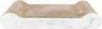 Trixie Krabmat Karton Xxl Marmer Print Lichtgrijs 64X37X11 Cm