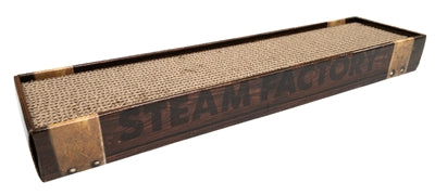 Croci Krabplank Homedecor Wenge Houtprint Donkerbruin 48X12,5X5 Cm