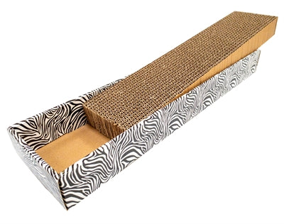 Croci Krabplank Homedecor Dierenprint Zebra 48X12,5X5 Cm