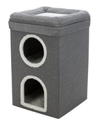 Trixie Krabpaal Cat Tower Saul Grijs 39X39X64 Cm