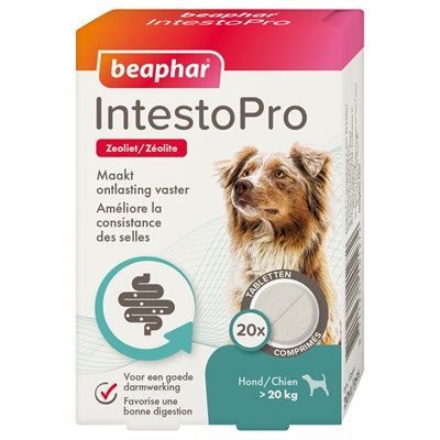 Beaphar Intestopro Hond >20 Kg 20 Tbl
