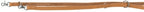 Trixie Hondenriem Rustic Heartbeat Verstelbaar Vetleer Bruin 200X2 Cm
