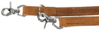 Trixie Hondenriem Rustic Heartbeat Verstelbaar Vetleer Bruin 200X2 Cm