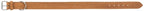 Trixie Halsband Hond Rustic Vetleer Heartbeat Bruin 38-47X4 Cm