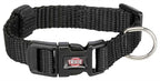 Trixie Halsband Hond Premium Zwart 25-40X1,5 Cm