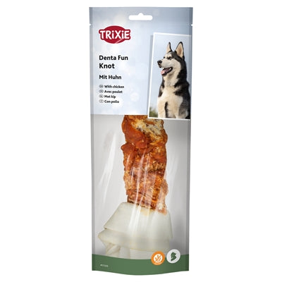 Trixie Denta Fun Knotted Chicken Chewing Bone