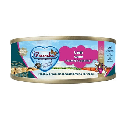 Renske Hond Vers Vlees Lam Graanvrij 24X95 Gr