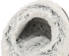 Trixie Kattenmand Iglo Harvey Grijs / Wit-Zwart 41X35X26 Cm