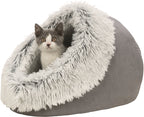 Trixie Kattenmand Iglo Harvey Grijs / Wit-Zwart 41X35X26 Cm