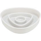 Trixie Voerbak Slowfeeding Kunststof / Tpr Grijs 15X15 Cm 350 Ml