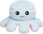 Trixie Octopus Omkeerbaar Pluche Grijs / Geel 19 Cm