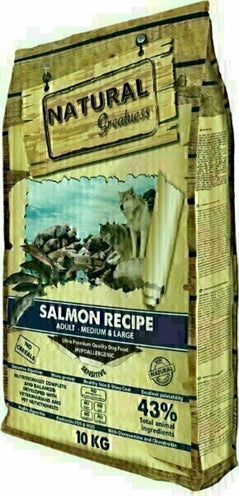 Natural Greatness Salmon Recipe Sensitive Medium / Large