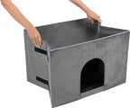 Trixie Hondenmand Huis Harvey Met Trap Grijs / Wit 119X50X47 Cm