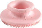 Zolux Anah Borstel Rond Rubber Roze 7,5X7,5X3 Cm
