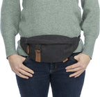 Trixie Be Nordic Heuptas Zwart 24X8X11 Cm Riem 50-165 Cm