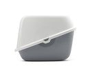 Savic Kattenbak Nestor Giant Wit / Lichtgrijs 75,5X56X55,5 Cm