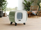Savic Kattenbak Mira Botanical Groen 55,5X44X49,5 Cm