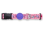 Morso Halsband Hond Gerecycled Sweet Tweet Roze 30-42X1,5 Cm