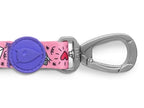 Morso Hondenriem Gerecycled Sweet Tweet Roze 120X1,5 Cm Tot 6 Kg