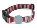 Morso Halsband Hond Gerecycled Skyline Rood / Roze 30-42X1,5 Cm